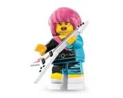 NEW LEGO CMF Series 7 "Pink Hair Rocker" New In Package - Sealed