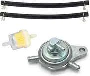 Replacement Parts Motorcycle Vacuum Fuel Pump Tap Switch Filter with Connector Kit Accessories Fit for China Scooter 50cc 125cc Rex Baotian GY6 Easy to Replace