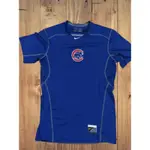 MLB球員版 CHICAGO CUBS NIKE PRO COMBAT芝加哥小熊隊 DRI FIT緊身棒球實戰練習衣UA