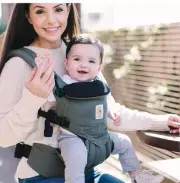 NWT Ergobaby Omni 360 All-Position Baby Carrier (7-45 Pounds),Khaki Green