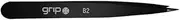 GRIP® Tweezer Pointed Tip Matte Black
