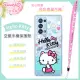 【Hello Kitty】OPPO Reno6 Pro 5G 氣墊空壓手機殼(贈送手機吊繩) (3.7折)