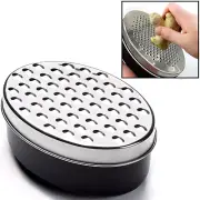 Cheese Grater Citrus Lemon Zester with Food Storage Container & Lid New