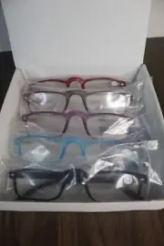 Yogo Vision 5-Pack Reading Glasses for Men and Women +1.00 Magnification