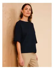 [Regatta] Magyar Short Sleeve Fancy Knit Tee In Navy