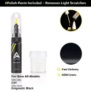 Touch Up Paint For Bmw All Models C3Y Enigmatic Black With Polish Paste