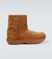 [Bottega Veneta] Bottega Veneta Snap suede ankle boots AU 9 brown