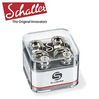 在飛比找PChome24h購物優惠-Schaller S-Locks 吉他安全背帶扣 金屬鎳色款