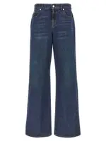 [Mcqueen] Mcqueen-Denim Jeans Blu-Donna 25 Blue