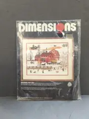 VTG Dimensions Crewel Embroidery Antiques For Sale By Charles Wysocki '85 NEW