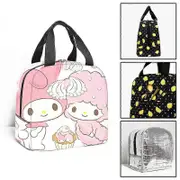 c1018 Kawaii Sanrio My Melody Kids School Insulated Lunch Bag Thermal Cooler Tote Food Children Printed Handbag tbd1018