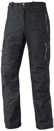 Held Trader Ladies Motorcycle Jeans, black, Size M for Women