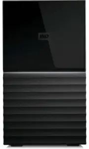 WD 28TB My Book Duo Desktop RAID External HDD Hard Drive USB-C 3.0 WDBFBE0280JBK