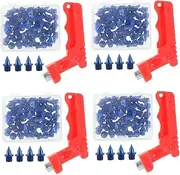 Kisangel Sets Track Spikes Replacement Running Spikes Boys and Girls Track Shoes Steel Plastic Construction