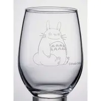 在飛比找Yahoo!奇摩拍賣優惠-日本製 精雕 水晶玻璃杯 龍貓幸運草 宮崎駿 龍貓 TOTO