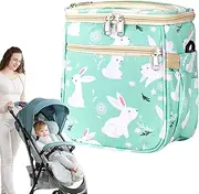 Kids Bike Bag - Cute Cartoon Bike Tricycle Handlebar Bag,Waterproof Cycling Carrier Pocket Bicycles Storage for Children Outdoor Fun