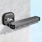 Wall Mounted Extendable Laundry Drying Rack Foldable Clothes Drying Rod Indoor