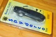 SPYDERCO C14SBK Black Rescue folding knife Made in Japan SEKI CITY year 98