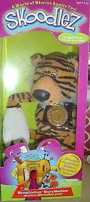 COLLECTIBLE SKOODLEZ Tiger TOOSDAY Plush Retired Stuffed Animal TOY Collect NEW