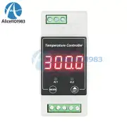 AC100-240V DC8-24V DinRail Intelligent Digital Temperature Controller Thermostat