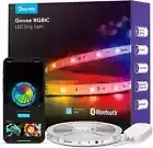 Govee RGBIC LED Strip Light,Smart LED light for Bedroom,Bluetooth LED Light 16ft