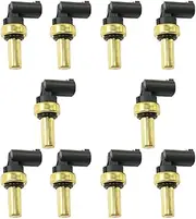 Sensor 10PCS New Coolant Water Temperature Sensor Fit for Buick- Encore Chevrolet- Volt Cruze Sonic (Color : Gold)