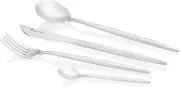 Stanley Rogers Piper Cutlery 16-Pieces Set, Satin