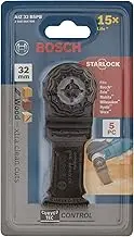 Bosch Accessories Professional 5x AIZ 32 BSPB Starlock Plunge Cutting Blade for Wood (for Hardwood, Laminate, Softwood, 32 mm, Accessories for Starlock Oscillating Multitools)