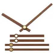 Clock Hands Kit, 3 Set Wooden Mechanism Clock Hand Parts for 10 Inch Clock, E1