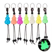 7pcs Glow in The Dark Keychain,Keychain Decoration for Mobile Phones,Car