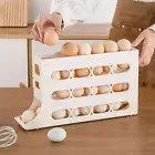 Egg Organizer Refrigerator Egg Container Capacity Fridge Egg Storage Box for 30