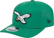 New Era Unisex-Adult NFL Adventure Perform 9SEVENTY Throwback Team Logo Stretch Adjustable Snapback Hat One Size Fits All