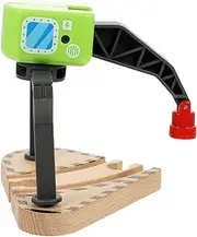 ERINGOGO Simulation Crane Model for Easy to Install Compact Lightweight Decorative Crane Accessory for Model Railway Playsets for Indoor Outdoor Fun