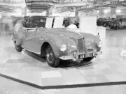 Aston Martin 2 Litre DB1 1949 Advertising Motor Show Car Old Photo