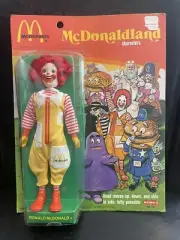 Vintage 1976 REMCO Ronald McDonald McDONALDLAND CHARACTERS Action Figure TOY