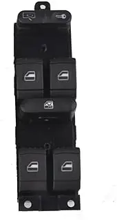 WGQGQ Car Power Window Switch Panel Console Control Switch, Fit for VW, Fit for Passat, B5 Jetta Bora MK4 Window Lock 1J4959857B Rear Cargo Lock Mechanism(Type A)