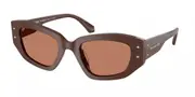Michael Kors MK2234B LE PRAZ 4008/3 Women’s Sunglasses Brown Size 50