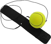 GAROZATION Wrist Exercise Ball 6cm Bounce Ball Elastic String Portable Reaction Toy for Tennis Sports and Boys and Girls' Party