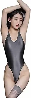 [THSCWY] Women's Bodysuit Pantyhose Soft Ice Silk Sexy Underwear Women Lingerie Backless Jumpsuits