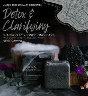Viori Midnight Musk Clarifying Detox Solid Shampoo And Conditioner Bar Set LE