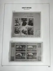 Davo Stamp Album Pages - 2005 Mini Sheets