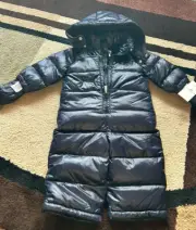 Ralph Lauren Baby Boy's 4Pc Snowsuit w/ Matching Jacket And Mittens 6M NWT $250