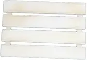 JUMBO Mini Slats, SS, White, Approx. 10.6 x 7.3 x 1.0 inches (270 x 185 x