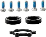 HANABASS 9pcs Durable Bike Screw Washers for Mountain Conversion Lightweight and Resistant Suitable for Boost Conversions Thickness