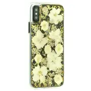 iPhone X Case-Mate 24 Karat Petals Antique White New XS 10 10S