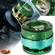 NRG Innovations SRK-200GNGN 6-Bolt Steering Wheel Quick Release Adapter Green