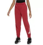 Nike Big Kids Therma-FIT Fleece Training Joggers, Red, M