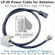 Power Cable Power Cord For Bitmain Antminer S21 Hyd /S19 XP Hyd S19HYD BTC Miner