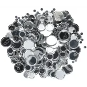Silver Sparkling Round Confetti Value Pack Birthday Party Decor 2.5 oz