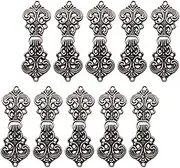 Healifty 10 Pairs Vintage Sweater Shawl Clips Filigree Trivet Cape or Cloak Clasp Fasteners Clothes Clip Cardigan Link Buckles Collar Dresses Connector Brooche Pin 5X1. 8cm,(143BH217F3557KMF113)